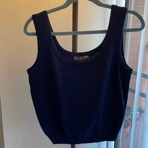 Ladies St. John Knit Sleeveless Sweater Size S